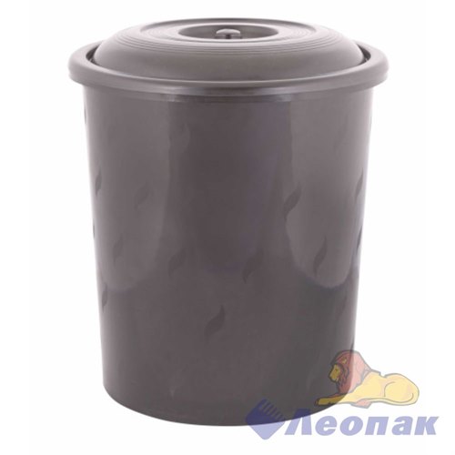 Бак для мусора"Эконом" 40л (уп.5) с крышкой