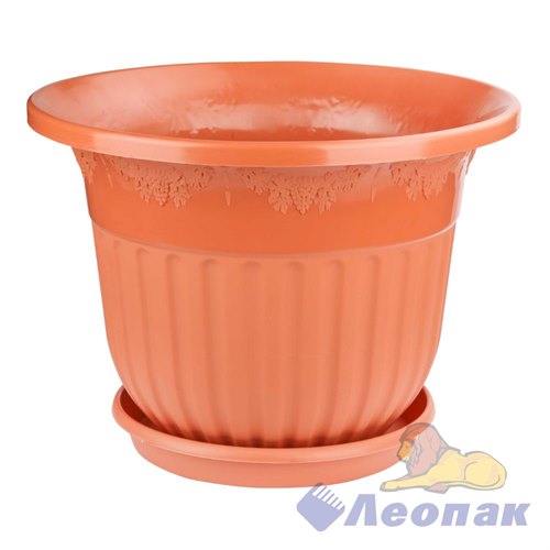 Горшок цеточный "Лозанна" 40л коричневый