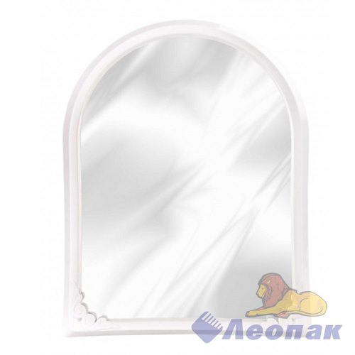 Зеркало в рамке 495х390мм (белый)