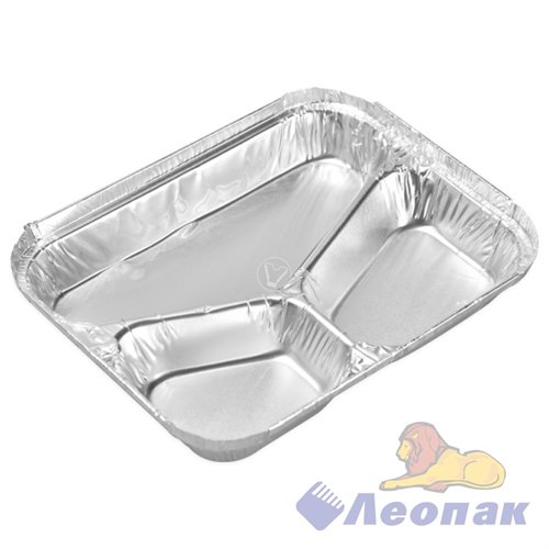 Форма алюм. прямоуг.Lamina 3-х. секцион. C3 L-край (900мл) h=42мм 225х170 (125шт/4уп) Y2909801