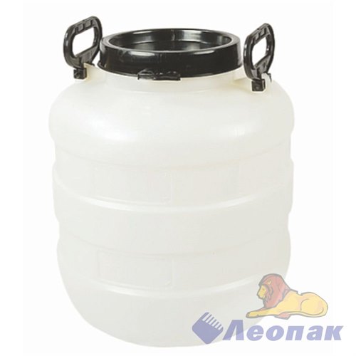 Бочка 30 л белая КРУГЛАЯ 10048 Р