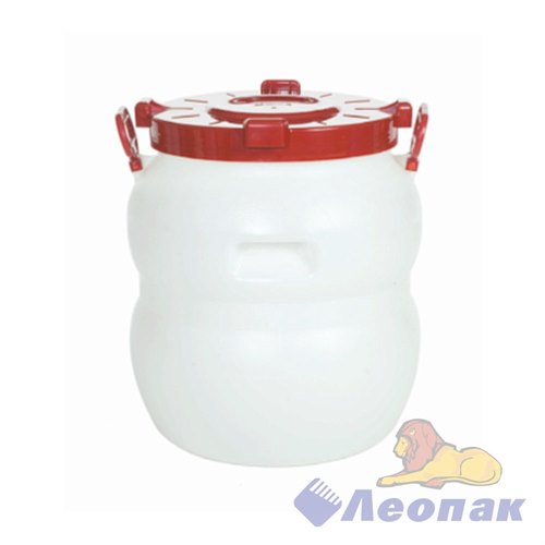 Бочка 50 л с широким горлом (белая) Р 14459