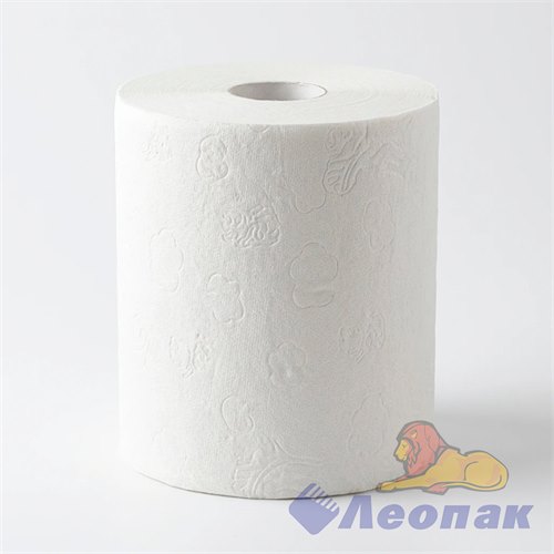 Полотенца бумажные в рулонах ФОРА с тиснением, 2сл. 150м (6) ПП 520-2ФОР6
