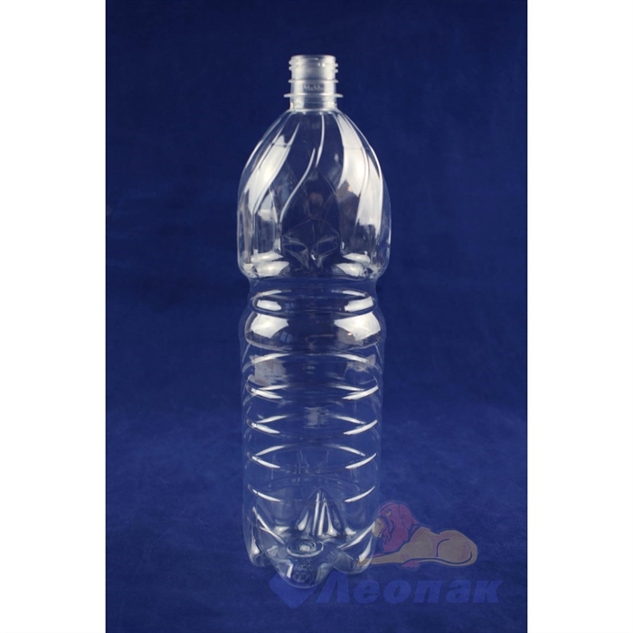 Бутылка ПЭТ 1,5л. (б/цветная) (100шт) / ЧБ - фото 5382