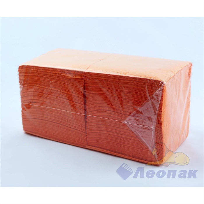 Салфетка оранжевые Форест меш (400шт/15уп) 24х24см - фото 5501