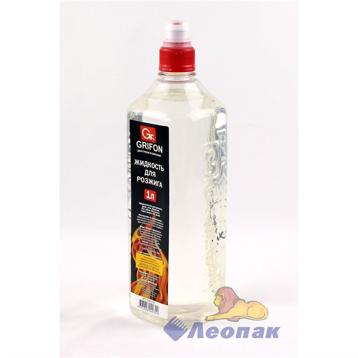 Жидкость для розжига Grifon Premium, жидкий парафин, 1000 мл. (1/12) арт.650-035 - фото 6118