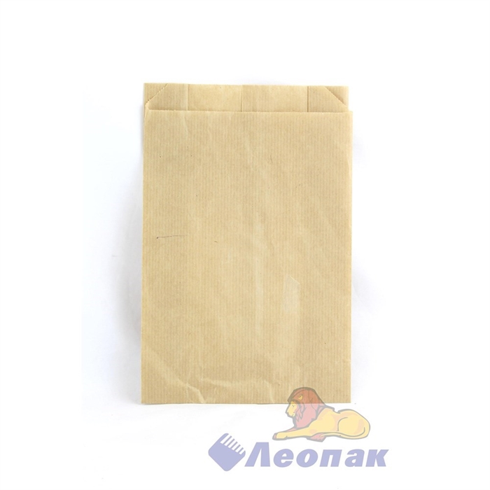 Пакет бумажный 225*140*60 КРАФТ коричневый (100/2500шт) Б/П /Альянс - фото 6692
