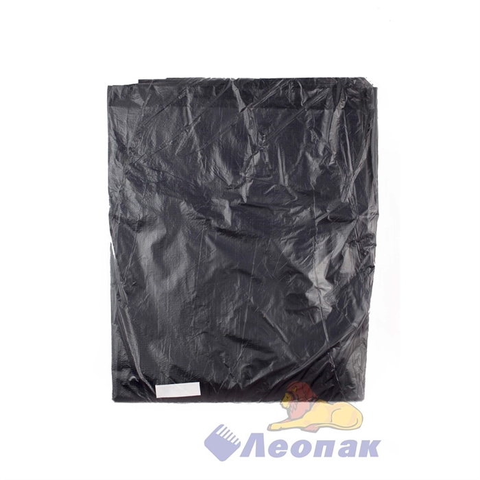 Мешок мусорный 120л (10шт/30упак) черный, ПВД, пласты /ПетроПак 0330010030 - фото 6914
