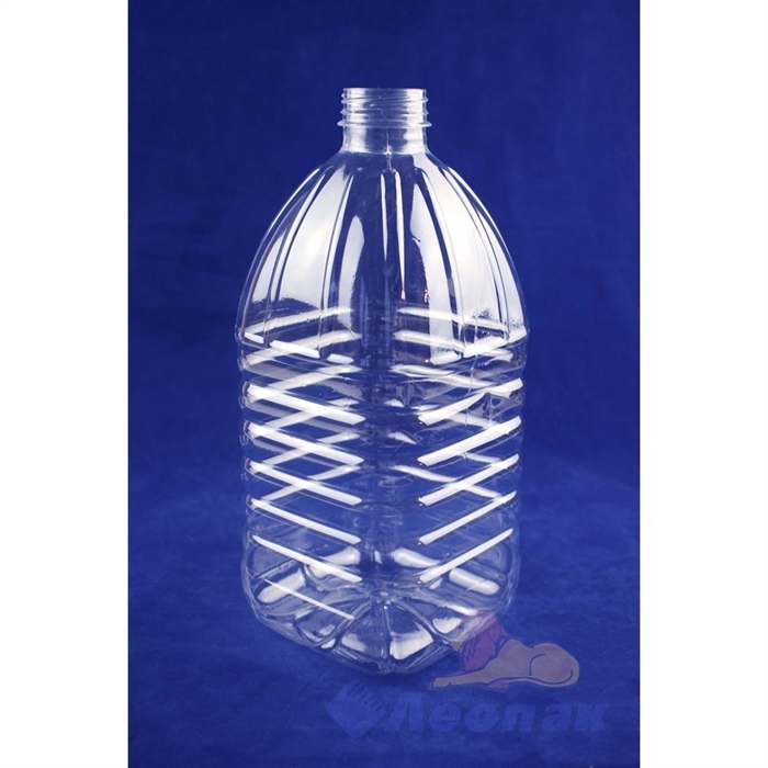 Бутылка ПЭТ 4л. (б/цветная) (36шт)/стандарт - фото 9801