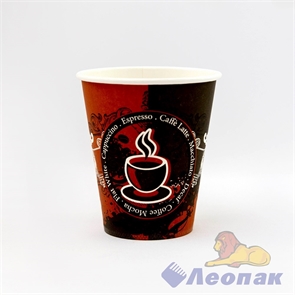 Стакан бумажный 300мл (50шт/20уп) Coffee LATTE