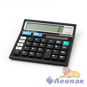 Калькулятор 12-разрядный 131*131 27мм CТ-512 (1/80)