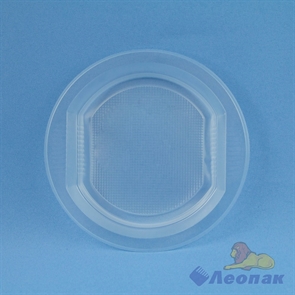Тарелка  десертная прозрачная ушастая d=170мм (100/1800) Новосибирск