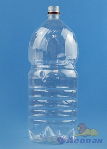 Бутылка ПЭТ 3,0л. (б/цветная) (50шт)П