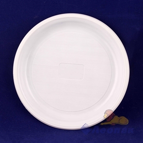 Тарелка  десертная белая d=220мм (100/1600)