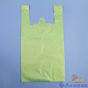 Пакет-майка 30х55см-15мкм зеленый XL (100/2000) СП