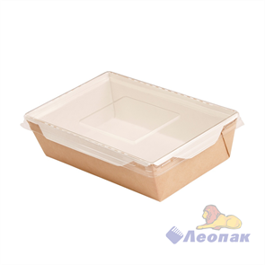 Упаковка ECO OpSalad 800 (150шт/1кор) салатник с прозр.крышкой 186*106  h55