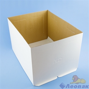 Коробка для тортов белая ЕВ 260 300*400*260мм до 5кг (10шт/упак.)