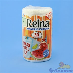 Бумажные полотенца Reina Maxi Roll 2сл.,  (1шт/15уп)