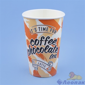 Стакан бумажный 300мл (50шт/20уп) Coffee Time