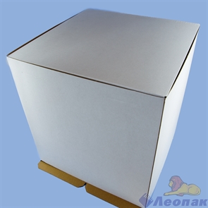 Коробка для тортов белая ЕВ 260   360*360*260 до 5кг (10шт/кор.)