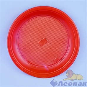 Тарелка  десертная КРАСНАЯ d=165мм (100/2000) /Новосиб