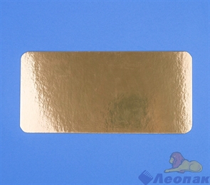 Подложка золото 400*600 мм (0,8мм) (100 шт/упак.)