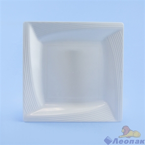 Тарелка пластиковая Complement  Quadro White 11,5х11,5см,  (6шт/20уп), 53404.01