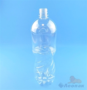 Бутылка ПЭТ 1,5л.ДРАФТ (б/цветная) (50шт.) ЧБ