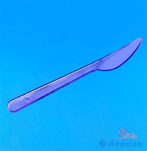Нож СИНИЙ  Кристалл  (50шт/16уп) 642282