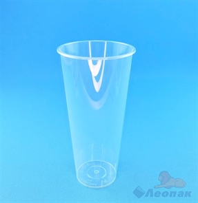Стакан Bubble Cup прозрачный Глянцевый ПП 650мл (25шт/20уп) /Покровский 1022ГП