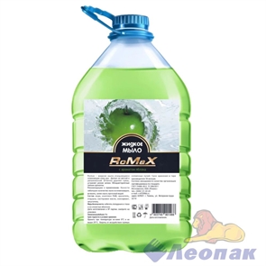 Жидкое мыло RoMaX зеленое яблоко 5л (4)