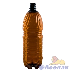 Бутылка ПЭТ 1,0л. (коричневая) (100шт)П