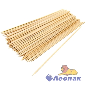 Стеки для шашлыка бамбук 40см (50шт/100уп) LINGER