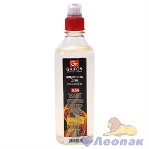 Жидкость для розжига Grifon Premium, жидкий парафин, 500 мл. (1/25) арт.650-034