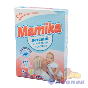 СТИРАЛЬНЫЙ ПОРОШОК MAMIKA ДЕТСКИЙ 400Г КАРТ/П, АРТ 594