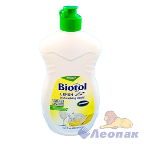 Средство для мытья посуды КОНЦЕНТРАТ 500 мл, Bilesim BIOTOL Лимон (В038) 5786