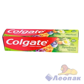 ЗУБНАЯ ПАСТА COLGATE ЛЕЧЕБНЫЕ ТРАВЫ100ГР