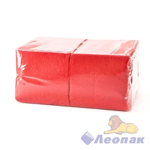 САЛФЕТКА КРАСНАЯ 24Х24 1СЛ.400Л. (1УП/18УП) АРТ.23350-350 У