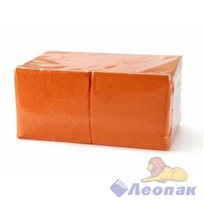 САЛФЕТКА ОРАНЖЕВАЯ 24Х24 1СЛ.400Л.(1УП/18УП) АРТ.23350-350 У