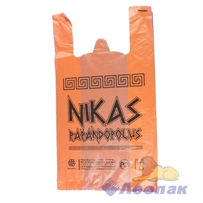 П-майка 30х55-20мкм. оранжевый  NIKAS  (100/1000) /СОЮЗ 0507/016