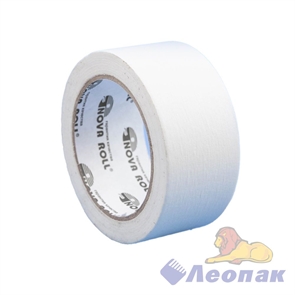 Лента малярная 48мм*50м(20 шт) Nova Roll, белая 0112-6500