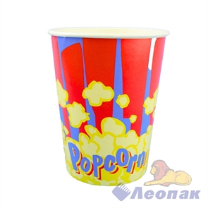 Стакан бумажный "Popcorn" V 32 1л  (40шт/20уп)