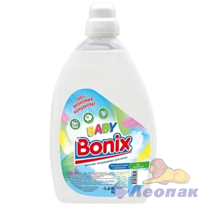 Кондиционер-КОНЦЕНТРАТ д/тканей "Bonix" ДЕТСКИЙ 3,0л(6шт)  9203/80