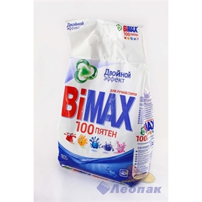 BiMax  руч/стир. 1800г 100 пятен (2)/5шт