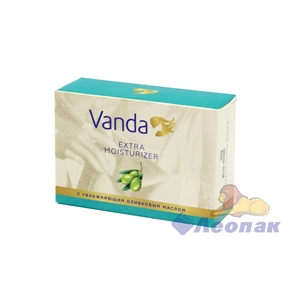 Мыло туалетное  Vanda  EXTRA MOISTURIZER (увлажнение) (85гр) (72шт)