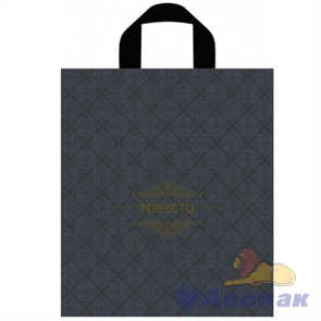 П-петл.ручка 35х31-95мкм Перфекто Грэй ПВД (25/300) ТИКО