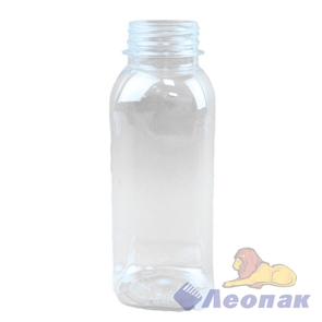 Бутылка ПЭТ 0,3л. (б/цветная) Джус квадр.. (100 шт.)