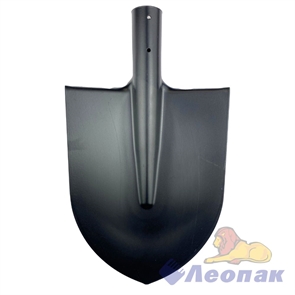 Лопата ШТЫКОВАЯ сталь ЛКО-3С ЧЕРНАЯ 375*225 б/черенка