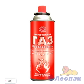 Газ для портативных газовых приборов (continent comfort) всесезонный 520см3 (65-179)