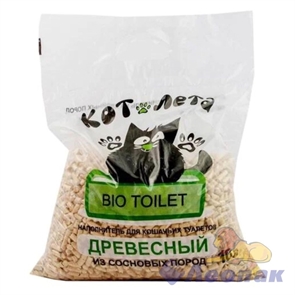 Наполнитель древесный  КотЛета  10л 4028/21